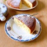 炊飯器で簡単♡レモン香るさつまいもケーキ♪